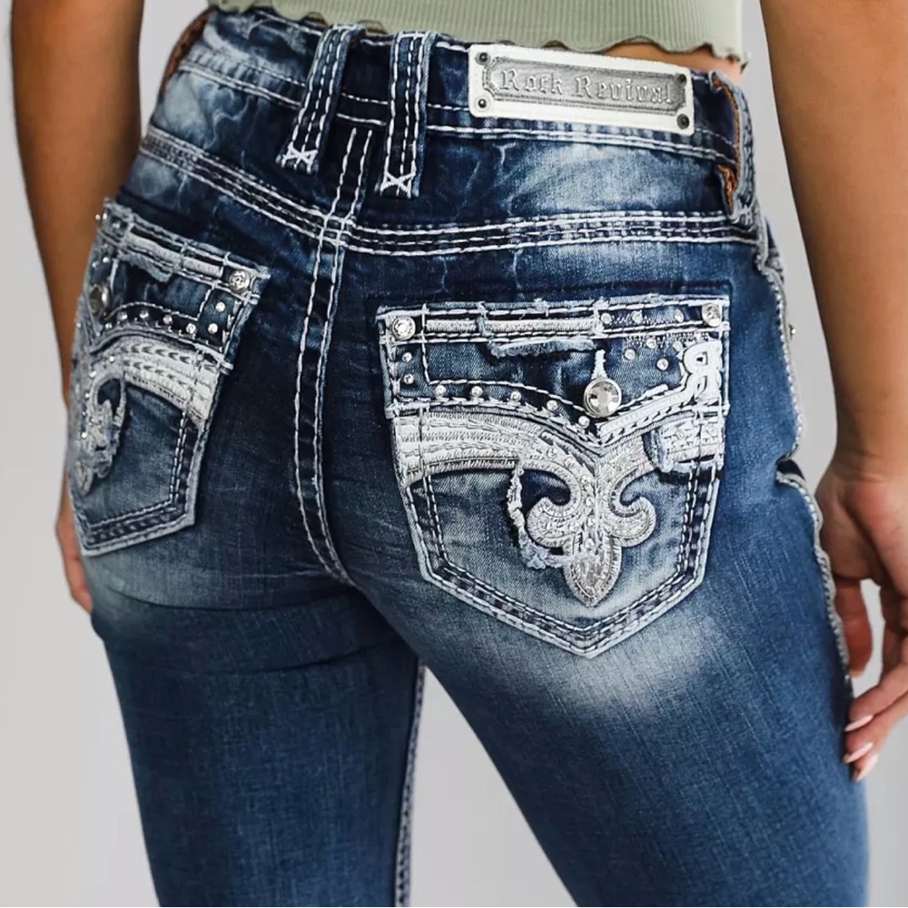 🌟Rock Revival Jeans Kaylla Style Boot Jean🌟 - Picture 13 of 15